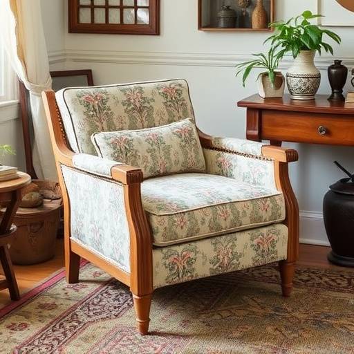 Image of the 'Garden District Armchair', a well-loved armchair design.